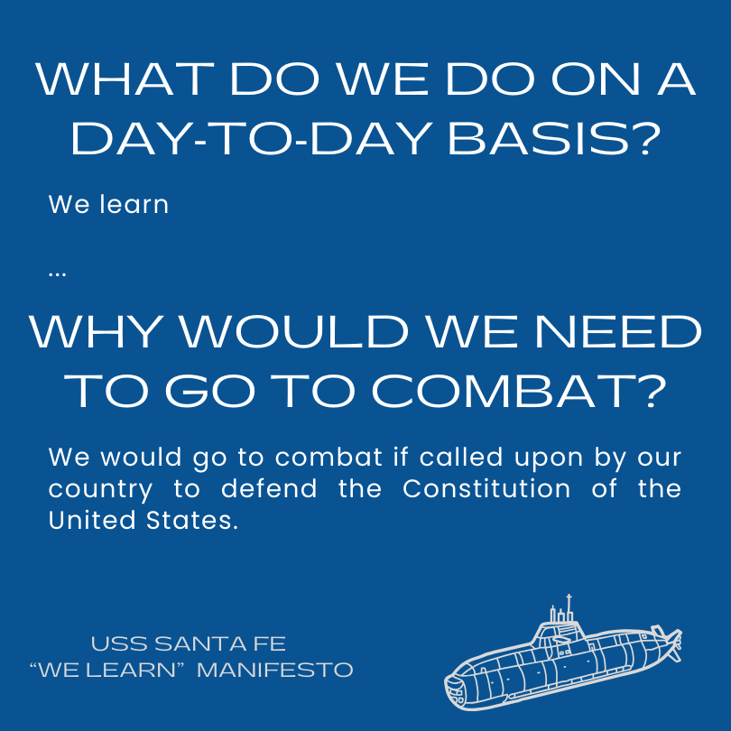 We Learn Manifesto